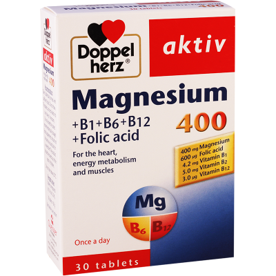 Doppelherz Magnesia+B vit#30t