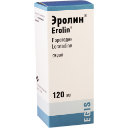ეროლინი 1მგ/მლ 120მლ სიროფი