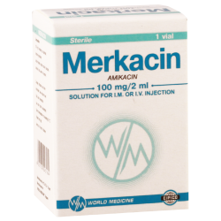 Merkacin 100mg/2ml fl
