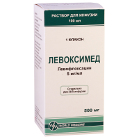 Levoximed 500mg/100ml sol