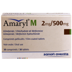 Amaryl M 2mg/500mg#30t