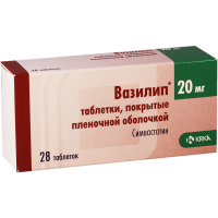 Vazilip 20mg #28t