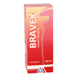 Bravex 100mg/5ml 100ml susp.  