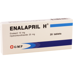 Enalapril H 10/25mg#20t GMP