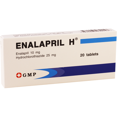 Enalapril H 10/25mg#20t GMP