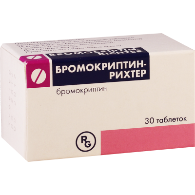 ბრომოკრიპტინ-რიხტერი2.5მგ #30ტ