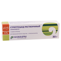 Streptocid oint. 10% 25g t