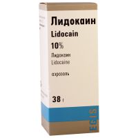 Lidocain aeros. 10% 38g