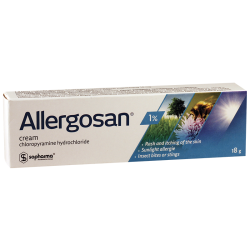 Allergosan 1% 18g cream