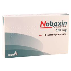 Nobaxin 500mg #3t             