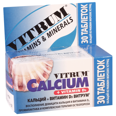 Vitrum calcium+D3 #30t