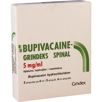 Бупивакаин спинал5мг/мл4мл#5а
