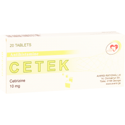 Cetek 10mg #20t