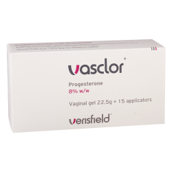 Vasklor 8% 22.5g #15vag gel