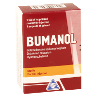 Bumanol 10mg pow#1fl+sol#1a   