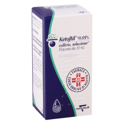 Ketoftil 0.05% 10ml eye drops