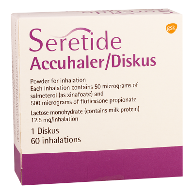 Seretide discus 50/500mcg