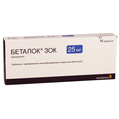 Betaloc zok  25mg #14t