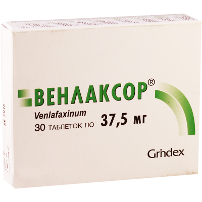 ვენლაქსორი 37.5მგ #30ტ
