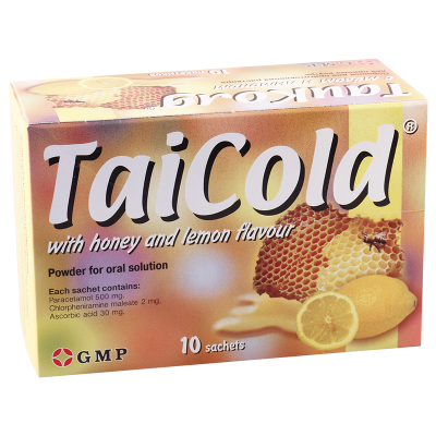 TaiCold w/lemon,honey #10pack