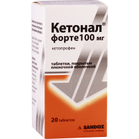 Ketonal forte 100mg #20t