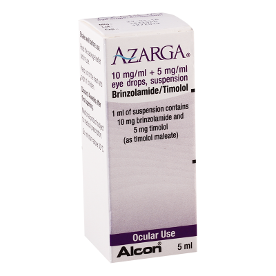 Azarga 5ml eye drops