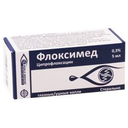 Floximed 0.3% 5ml eye drops