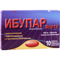 Ibupar forte 400mg #10t