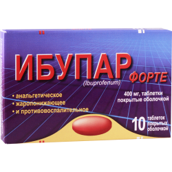 Ibupar forte 400mg #10t