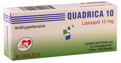 Qvadrica 10 10mg #30t