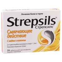 Strepsils w/honey,lemon #24t