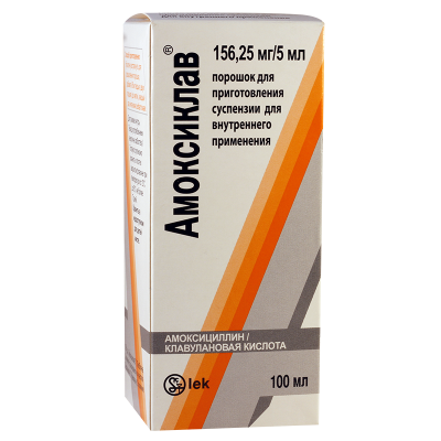 Amoksiklav 156/5ml 100ml susp.