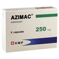 Azimac 250mg #6caps GMP