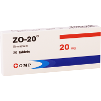 Zo-20 20mg #20t GMP