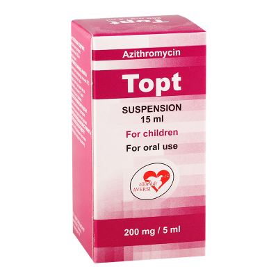 Topt 200mg/5ml 15ml susp