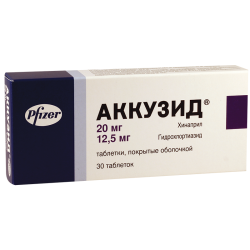 Accuzide 20mg/12.5mg #30t