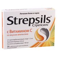 Strepsils w/vit.C #24t