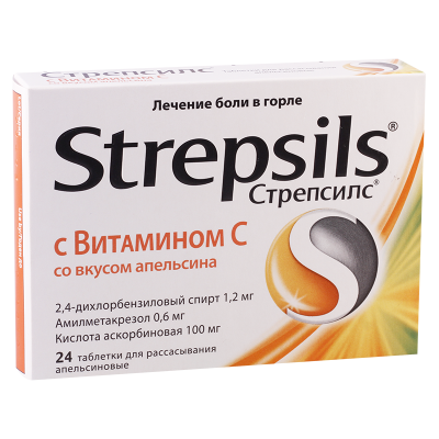 Strepsils w/vit.C #24t