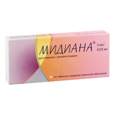 Midiana 3mg/0.03mg #21t