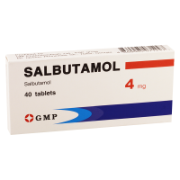 Salbutamol 4mg #40t GMP