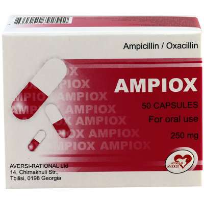 Ampiox 0.25g #50caps