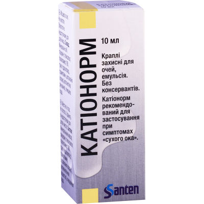 Cationorm 10ml eye drops