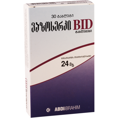ვაზოსერკი-Bid 24მგ #30ტ