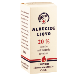 Albucid-liqvo 20% 5ml fl