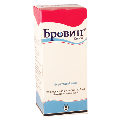 Brovin 0.6% 120ml syrup