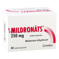 Mildronat 250mg #60caps