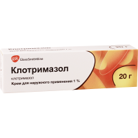 Клотримазол 1% крем 20г GSK