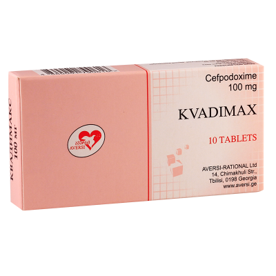 Cvadimax 100mg #10t