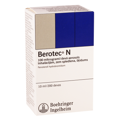 Berotec N 10ml/200dos aeros