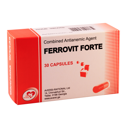 Ferrovit forte 300mg #30caps